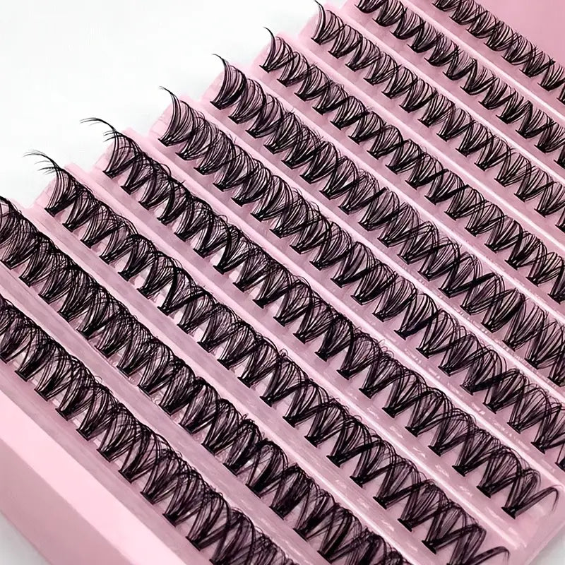 Glamlash 200 Cluster Lashes - 30D (Only Lashes)