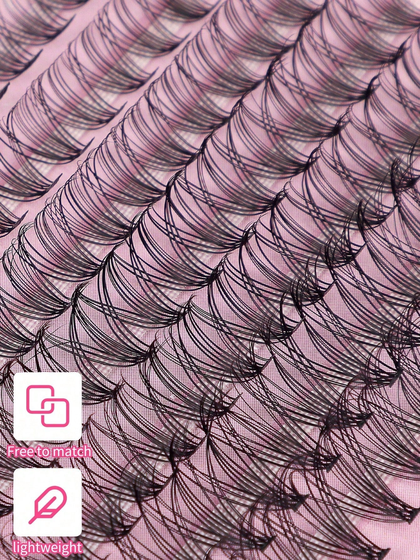 Glamlash Pro Cluster Lash Book – 10D+20D+30D+40D (9–16mm) inlcuding bond & seal