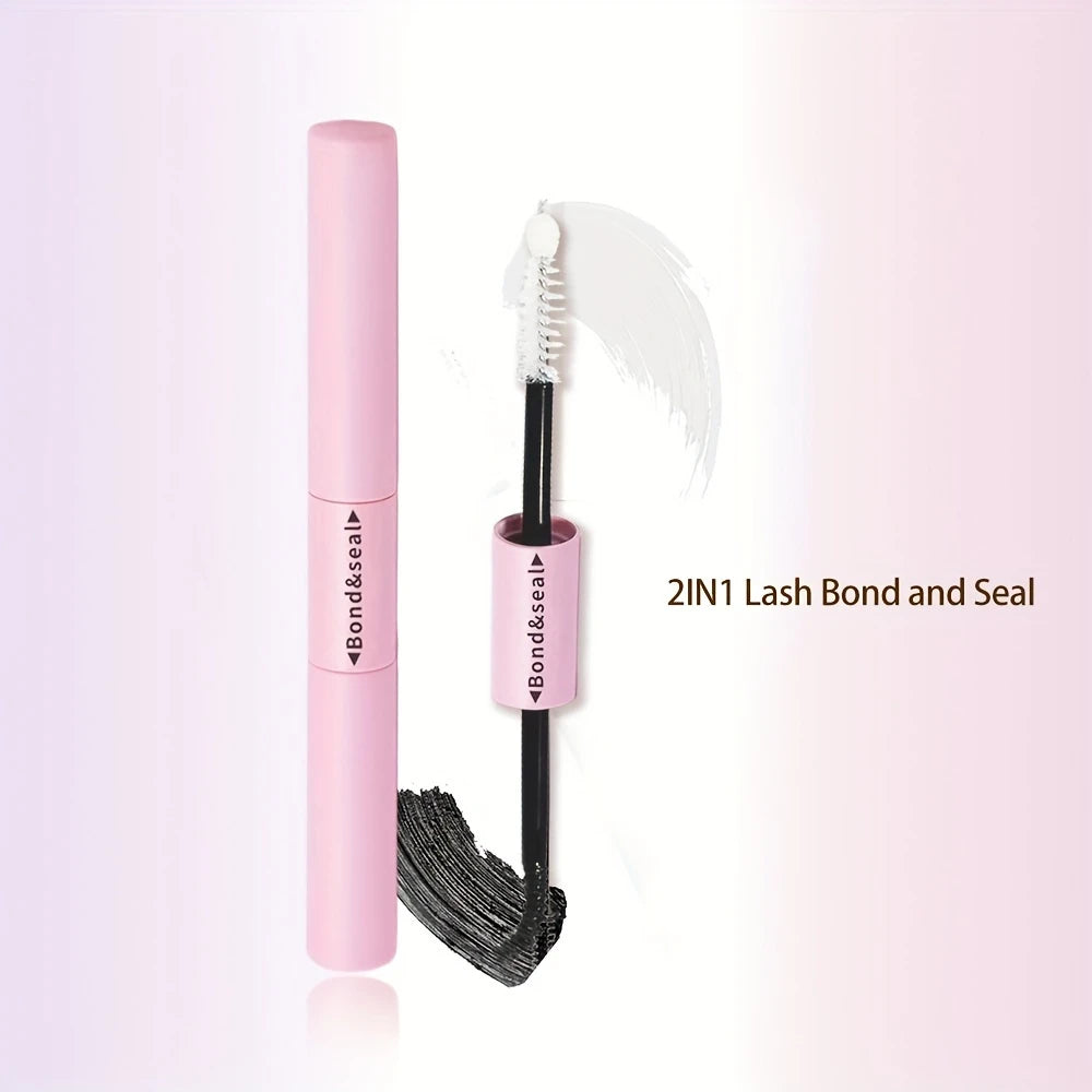 Glamlash Lock & Last™ Bond & Seal – 2-in-1 Cluster Lash Glue