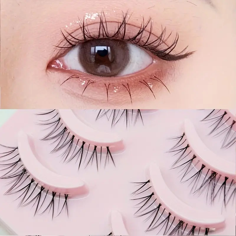 5 Pairs Wispy Mink Lashes