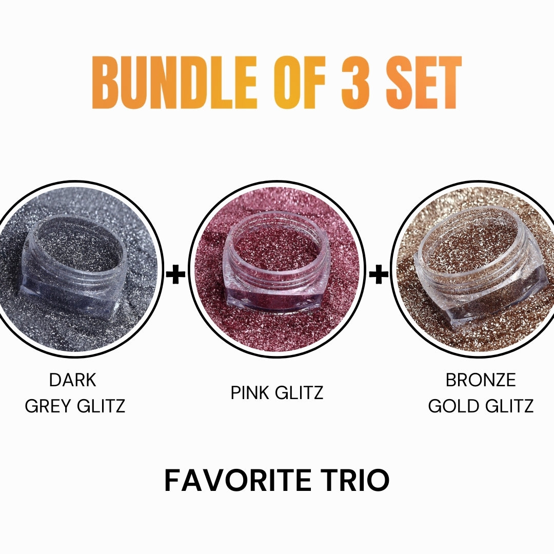 Glitz Glitter Bundle – Set of 3