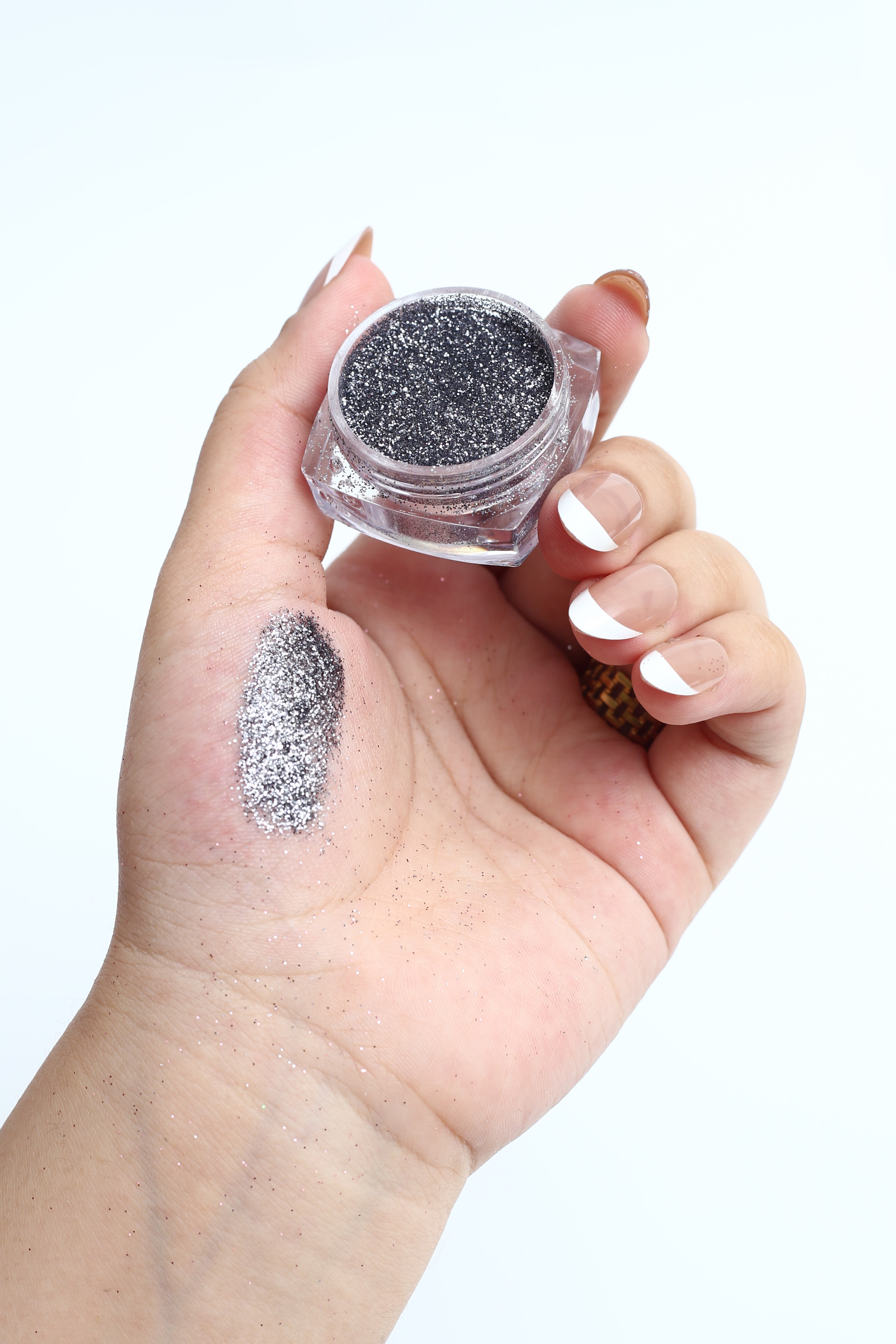 Dark Grey Glitz