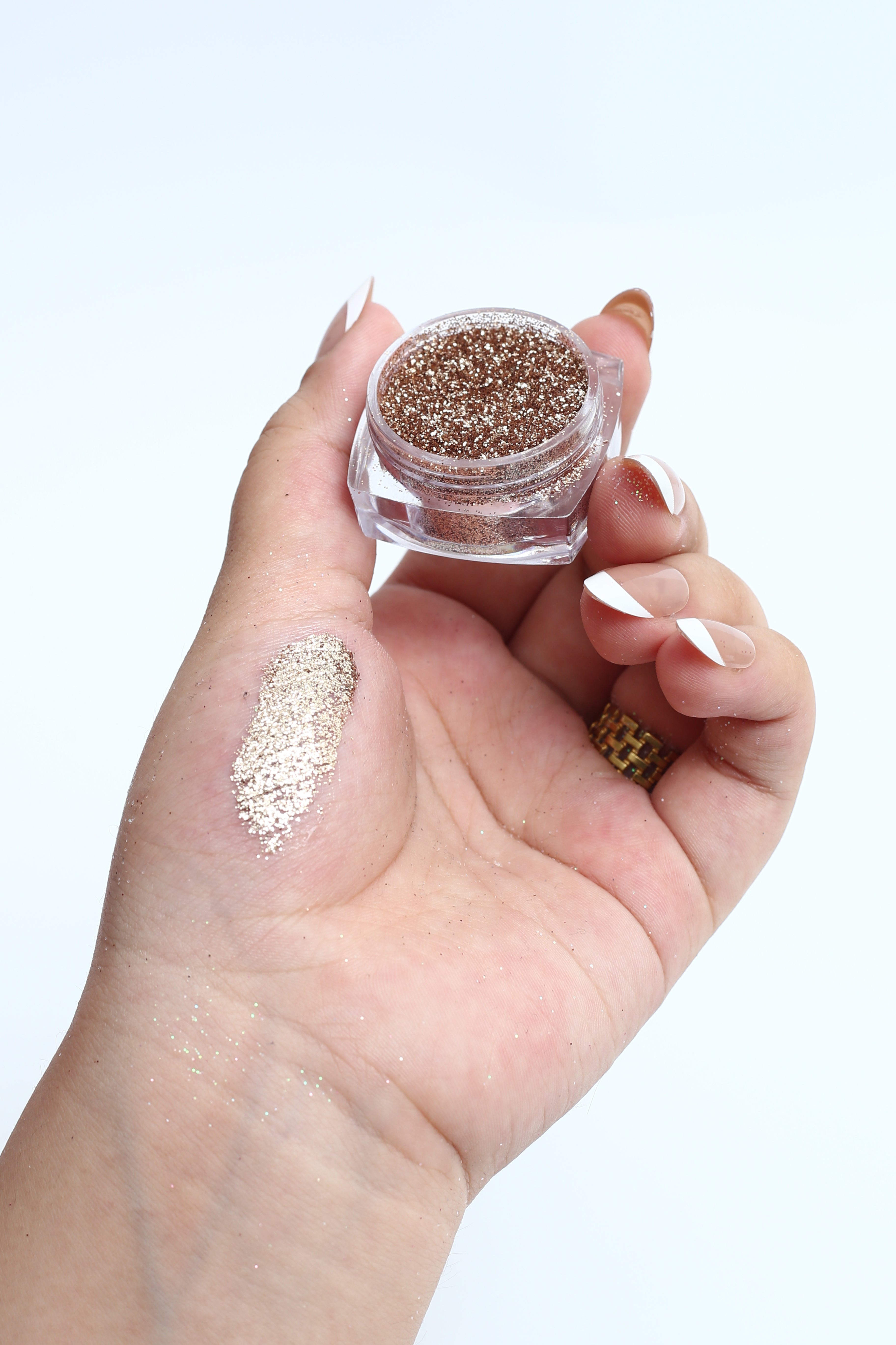 Bronze Gold Glitz